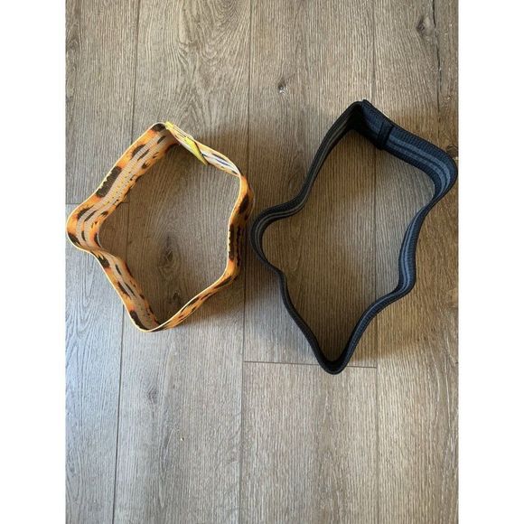 Fabric Cloth Resistance Booty Bands Loop Set of 2 Exercise Workout Gym Fitness - Picture 3 of 5